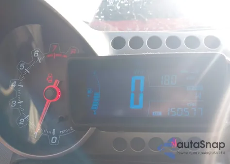 2013 Chevrolet Sonic Lt Manual from USA, damaged, VIN 1G1JD5SH4D4136373